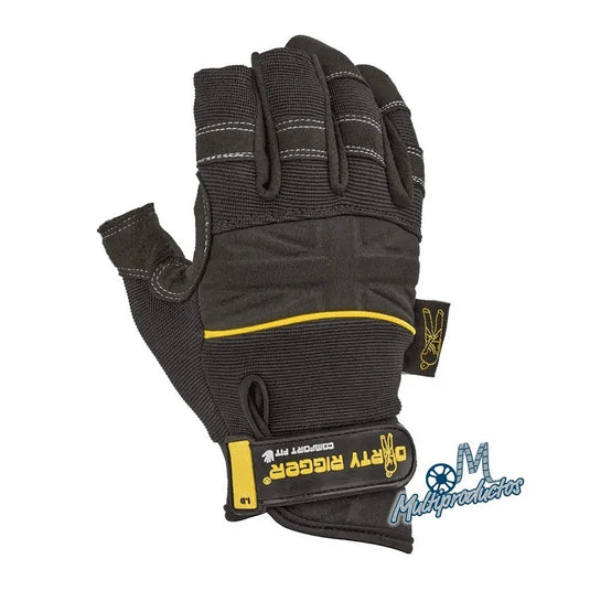 Guantes Comfort Fit Rigger de SETWEAR sobre fondo de set