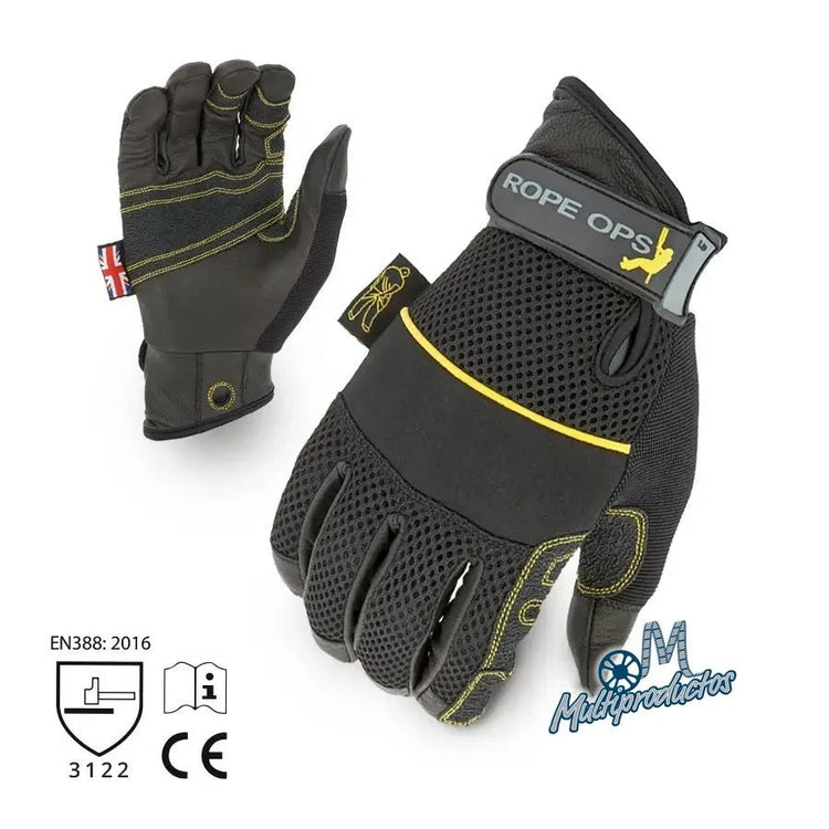 Guantes especializados para rigging y trabajos de alto riesgo en set