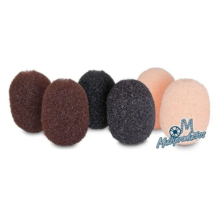 Espuma Rycote para micrófono lavalier, protección contra el viento
