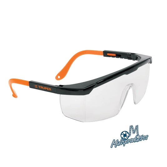 Lentes de seguridad transparentes y protección auditiva para set de filmación