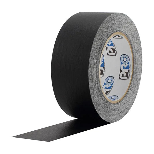 Rollo de masking tape negro PRO 46 de 2 pulgadas de ancho