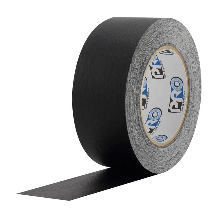 Rollo de masking tape negro PRO 46 de 2 pulgadas de ancho