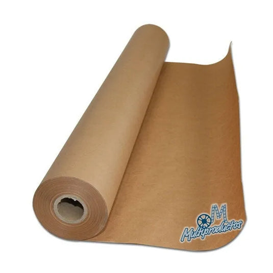 Papel kraft en rollo para embalaje de equipo de producción
