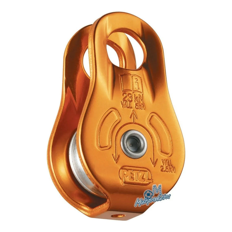 Polea Petzl Fixe para rigging en set de filmación
