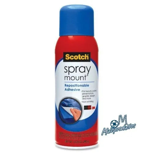 Pegamento Spray Mount 3M en aerosol para montaje de moodboards y storyboards
