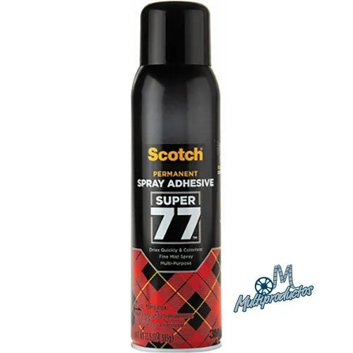 Pegamento Super 77 en spray para producción audiovisual