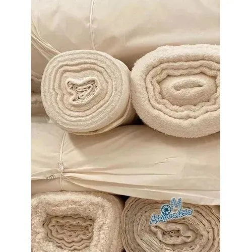 Tela manta de algodón muselina blanca o cruda 1.6m x 1 metro
