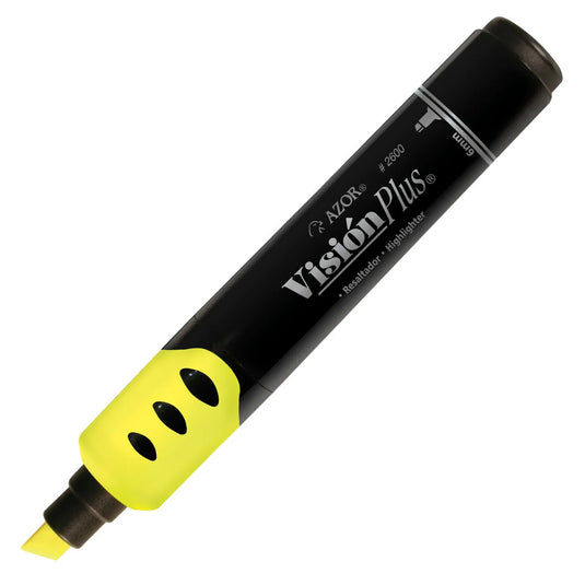 Marcatexto fluorescente para marcar el guión en set