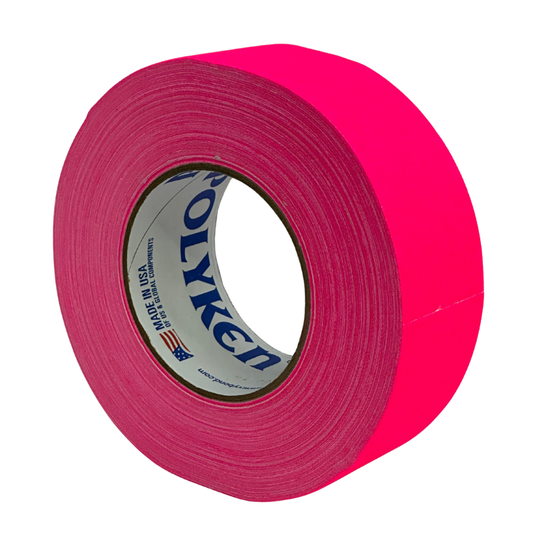 * Cinta Gaffer Fluorescente Neón 48mm x 45m — Alta Visibilidad