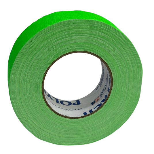 * Cinta Gaffer Fluorescente Neón 48mm x 45m — Alta Visibilidad