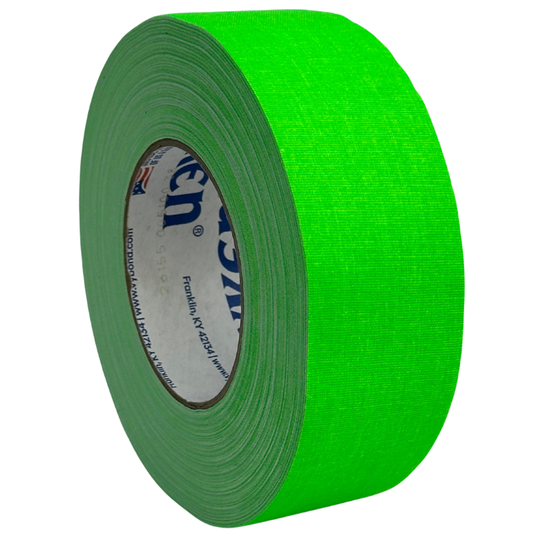 * Cinta Gaffer Fluorescente Neón 48mm x 45m — Alta Visibilidad