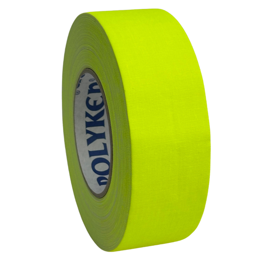 * Cinta Gaffer Fluorescente Neón 48mm x 45m — Alta Visibilidad