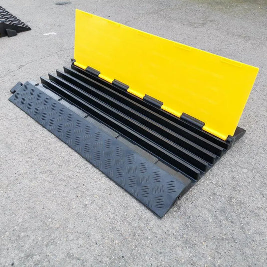 Protector de Cables Piso 5 Canales 88x49x5 cm