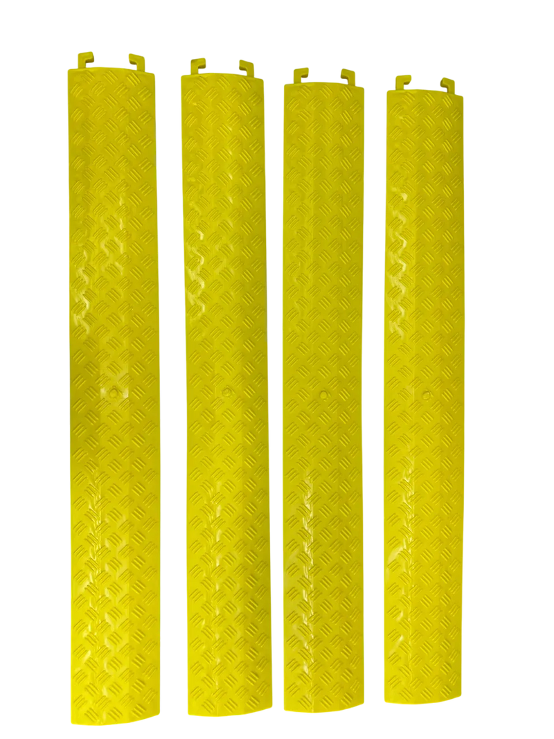 Cargue la imagen en el visor de la galería, PACK PASACABLES PEATONAL AMARILLAS DE 1 CANAL (4pza)
