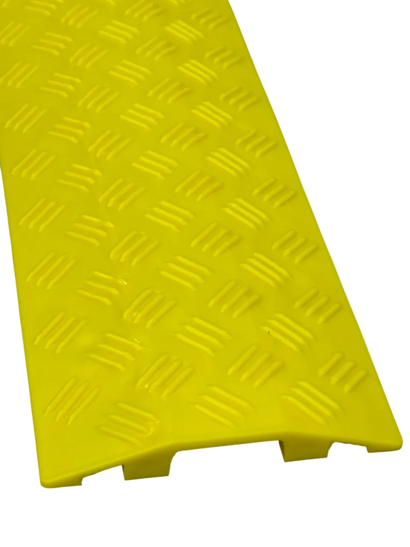 Cargue la imagen en el visor de la galería, PACK PASACABLES PEATONAL AMARILLAS DE 1 CANAL (4pza)
