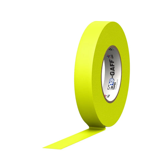 * Gaffer Tape Fluorescente de 1" x 50 yardas