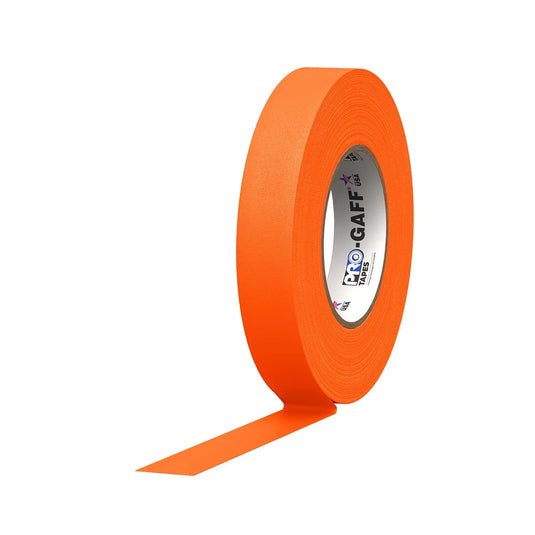 * Gaffer Tape Fluorescente de 1" x 50 yardas