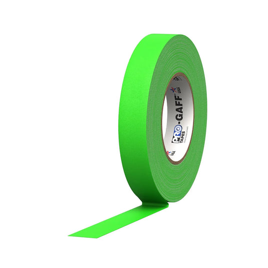 * Gaffer Tape Fluorescente de 1" x 50 yardas