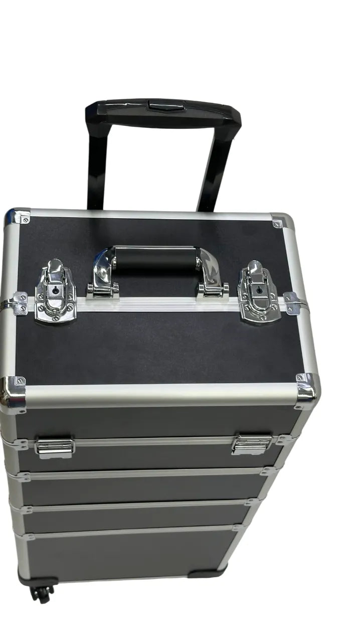 Cargue la imagen en el visor de la galería, Neceser De 4 Niveles Profesional Con Llantas
