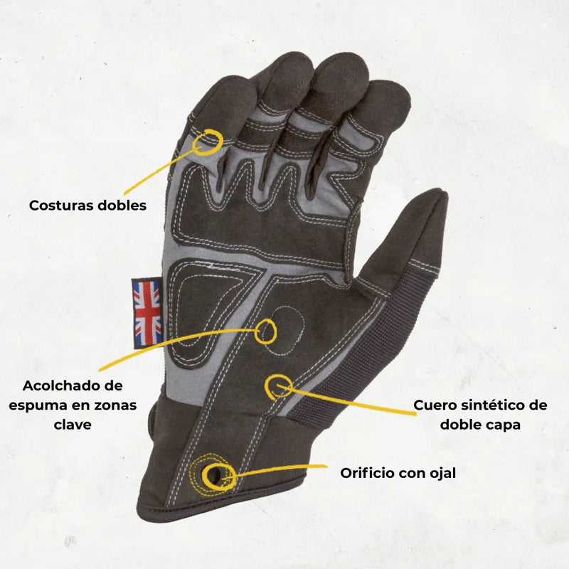 Cargue la imagen en el visor de la galería, Guantes Comfort Fit Uso General (Dedos completos) - Multiproductos y expendables SA de CV
