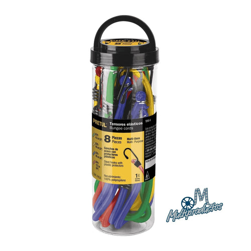 BONGIES - Juego de 8 tensores elásticos