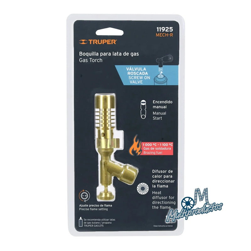 Cargue la imagen en el visor de la galería, Boquilla para GAS Lata roscada
