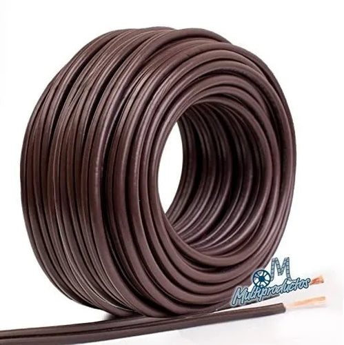 Cable eléctrico dúplex flexibles SPT, 100 m