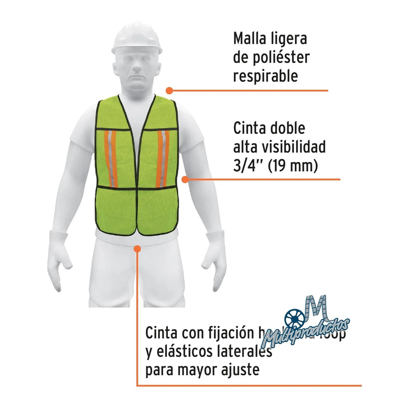 Cargue la imagen en el visor de la galería, Chaleco de malla Reflejante
