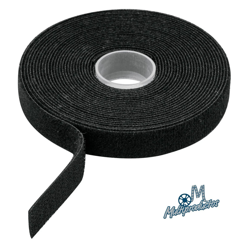 Cargue la imagen en el visor de la galería, Cincho de Velcro en ROLLO 10M reusable de contacto doble
