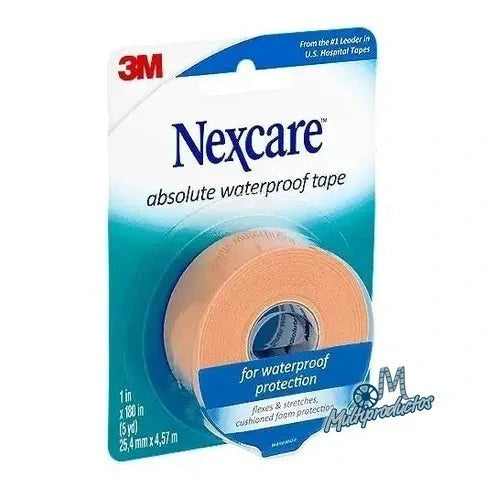 Cargue la imagen en el visor de la galería, Cinta Adhesiva 3m Nexcare Absolute Waterproof 25.4mm X 4.57m

