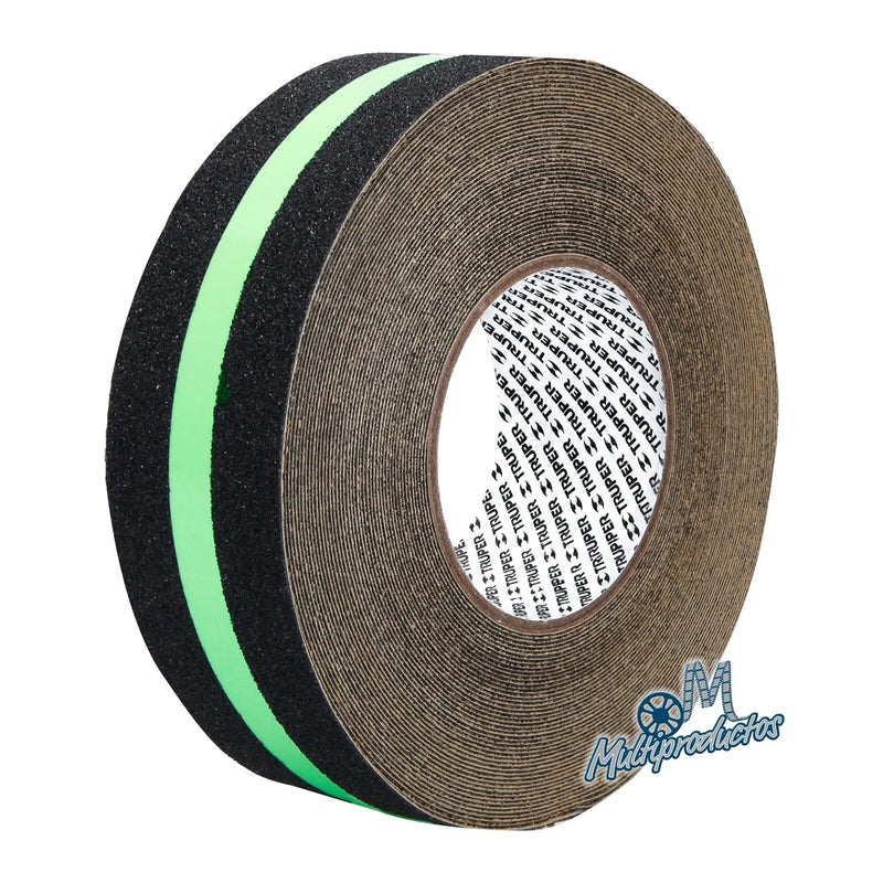 Cargue la imagen en el visor de la galería, Cinta antiderrapante fotoluminiscente GLOW 50mm x 18m
