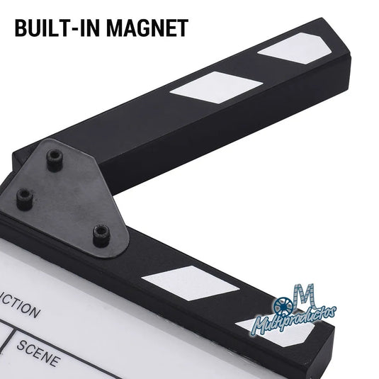 Claqueta Acrilico - Tamaño compacto 15cm x 16.5cm