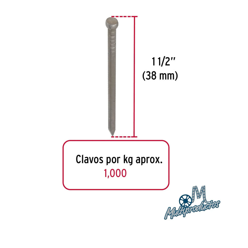 Cargue la imagen en el visor de la galería, Clavos standard sin cabeza, para madera - Bolsa con 1 kg
