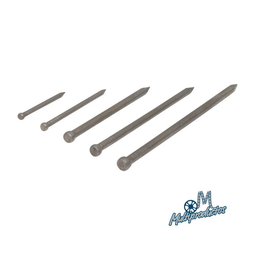 Clavos standard sin cabeza, para madera - Bolsa con 1 kg