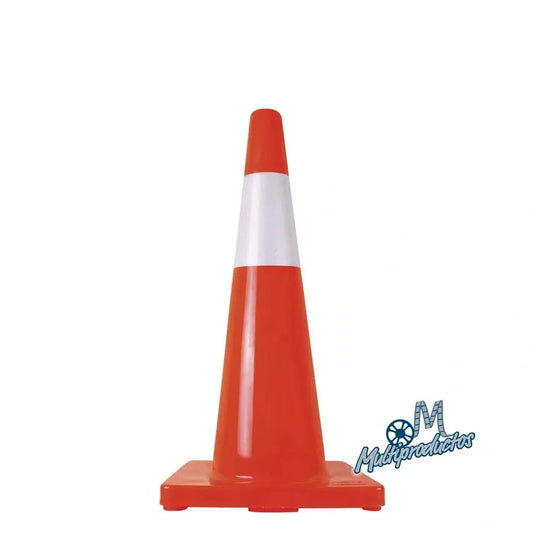 Cono de Seguridad Naranja con Reflejante 71 cm