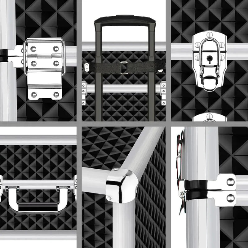 Cargue la imagen en el visor de la galería, Neceser De 4 Niveles Profesional Con Llantas
