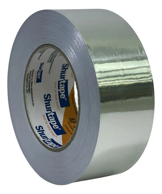 Cinta De Aluminio Shurtape 2 Pulgadas X 46 Metros Af914 Plateado Lisa