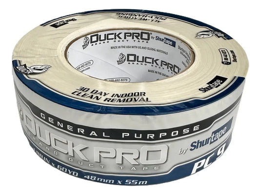 Cinta Ducto Shurtape PC9 Color Blanco 48mm X 54m