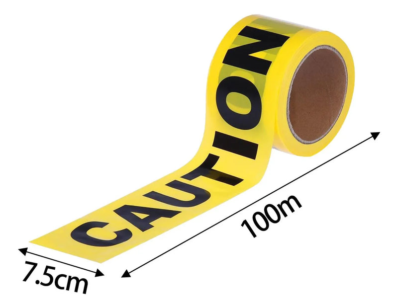 Cargue la imagen en el visor de la galería, Cinta de Barricada Leyenda en INGLES 3&quot; x 100m
