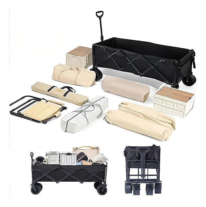 Cargue la imagen en el visor de la galería, Carrito Vagón Plegable Portátil Multiusos Resistente FilmCrew
