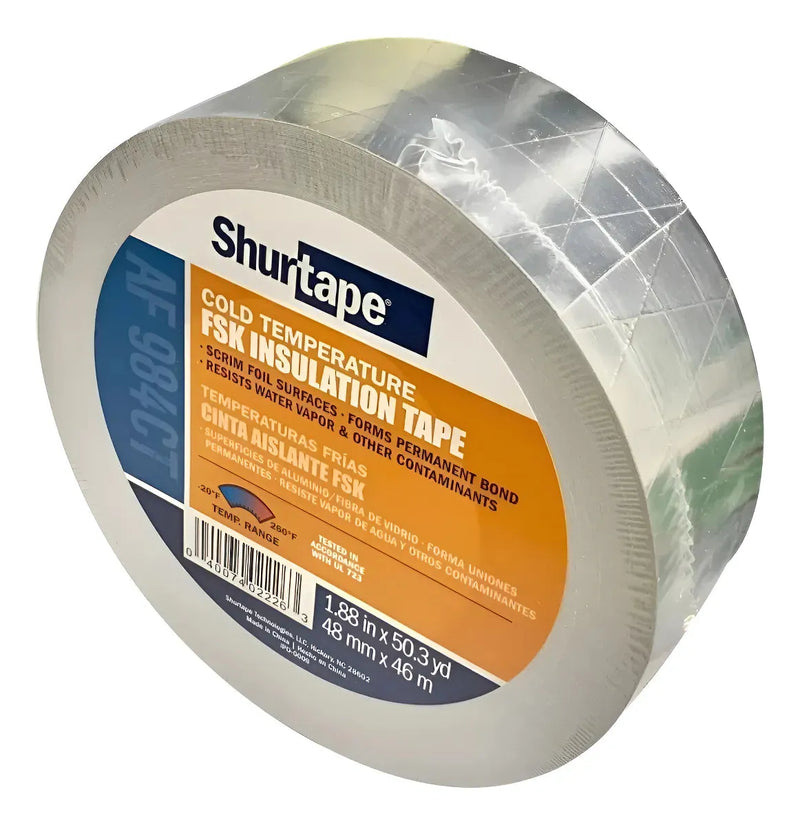 Cargue la imagen en el visor de la galería, Cinta AF-984 de Aluminio Con Fibra 48mm X 46mt Shurtape Color
