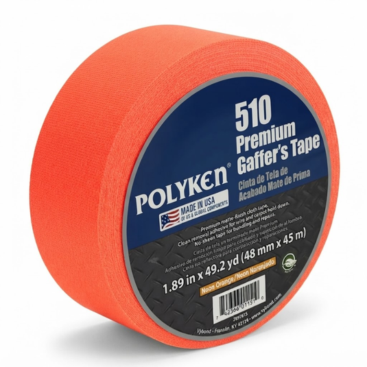 * Cinta Gaffer Fluorescente Neón 48mm x 45m — Alta Visibilidad - Multiproductos y expendables SA de CV