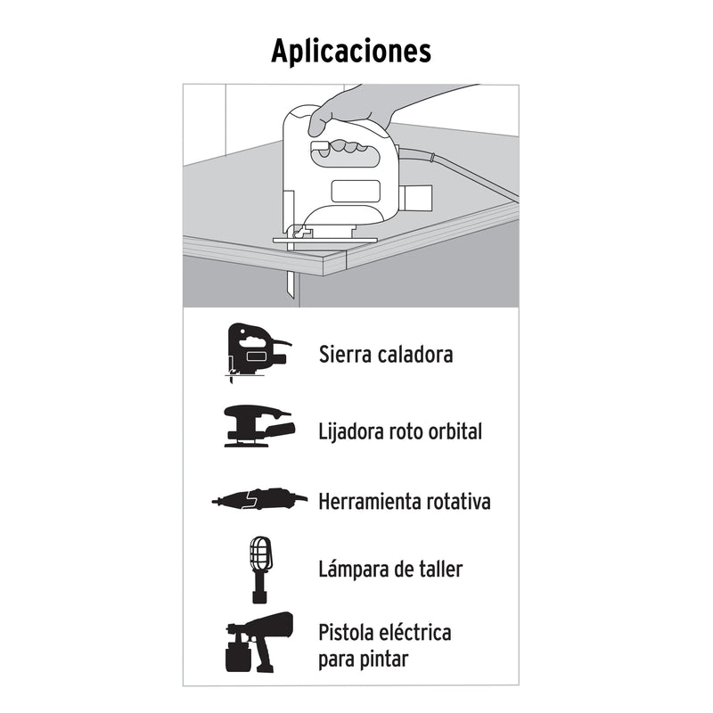 Cargue la imagen en el visor de la galería, Extensiones Electricas de uso rudo, calibre 16
