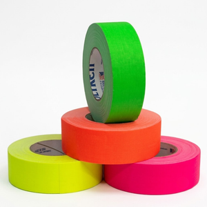 * Cinta Gaffer Fluorescente Neón 48mm x 45m — Alta Visibilidad