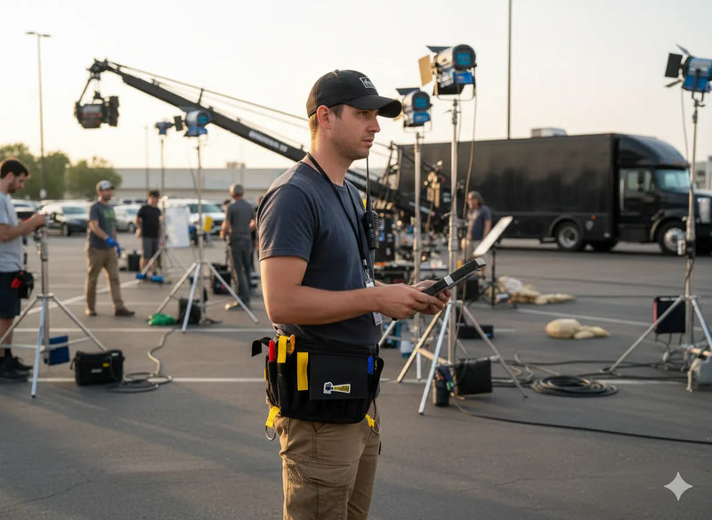 Cargue la imagen en el visor de la galería, Pouch CinemaBag FilmCrew
