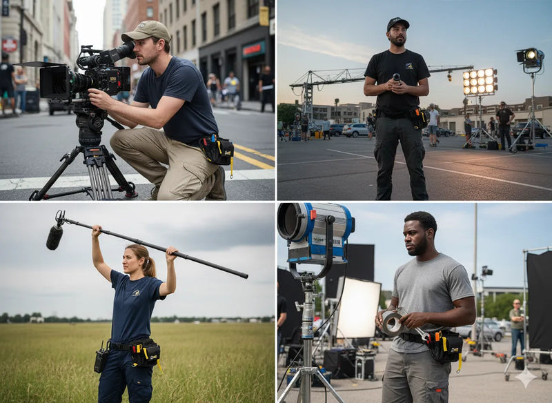 Cargue la imagen en el visor de la galería, Pouch CinemaBag FilmCrew
