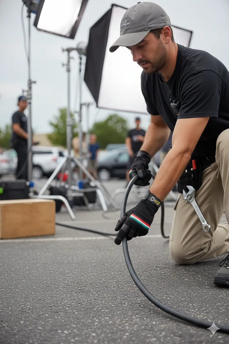 Cargue la imagen en el visor de la galería, Guantes Profesionales de Alta Temperatura - FilmCrew
