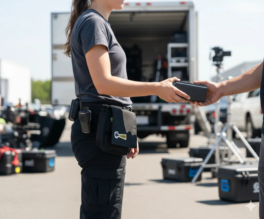 Pouch Assist Chico FilmCrew - Cierre con Velcro