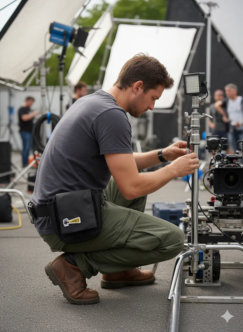 Cargue la imagen en el visor de la galería, Pouch Assist Chico FilmCrew - Cierre con Velcro
