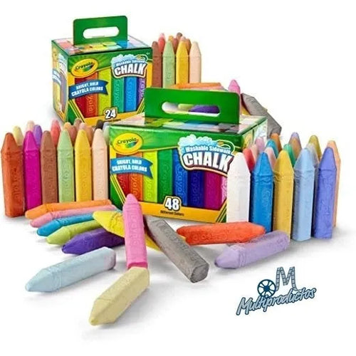 Gises Crayola gigantes colores brillantes 24 pza